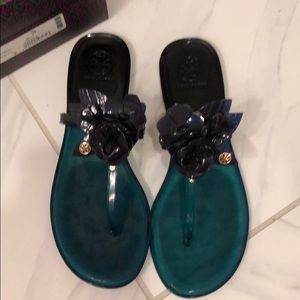 Brand new in box Tory Burch Jelly Sandals